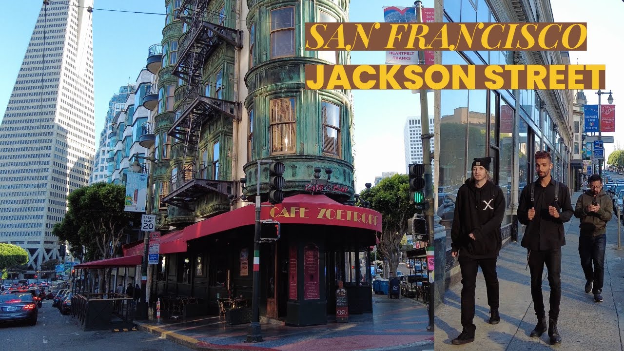 [4K] San Francisco JACKSON STREET - YouTube