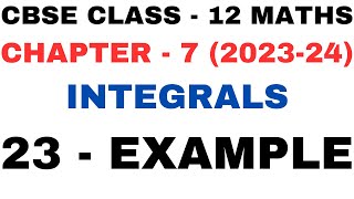 Celebrity 23 Example l Chapter 7 Integrals l Integration l example23 l Class12th Maths l NEW NCERT 2023-24 Profile