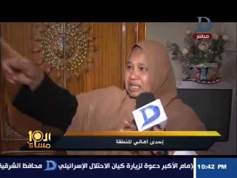 العاشرة مساء تصدع وانهيار مساكن توشكى بالاسكندرية