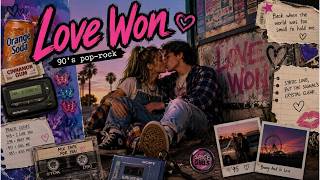 Love Won (90's Girl Band Pop-Rock)(Community Written)(Lyric Video) screenshot 4