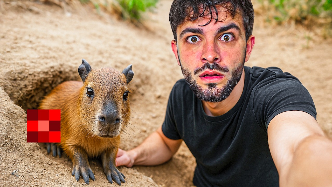 Мы спасли МАЛЕНЬКОГО КАПИБАРУ!!! (Почти) Ft. @BrunoyJoelRANDOM