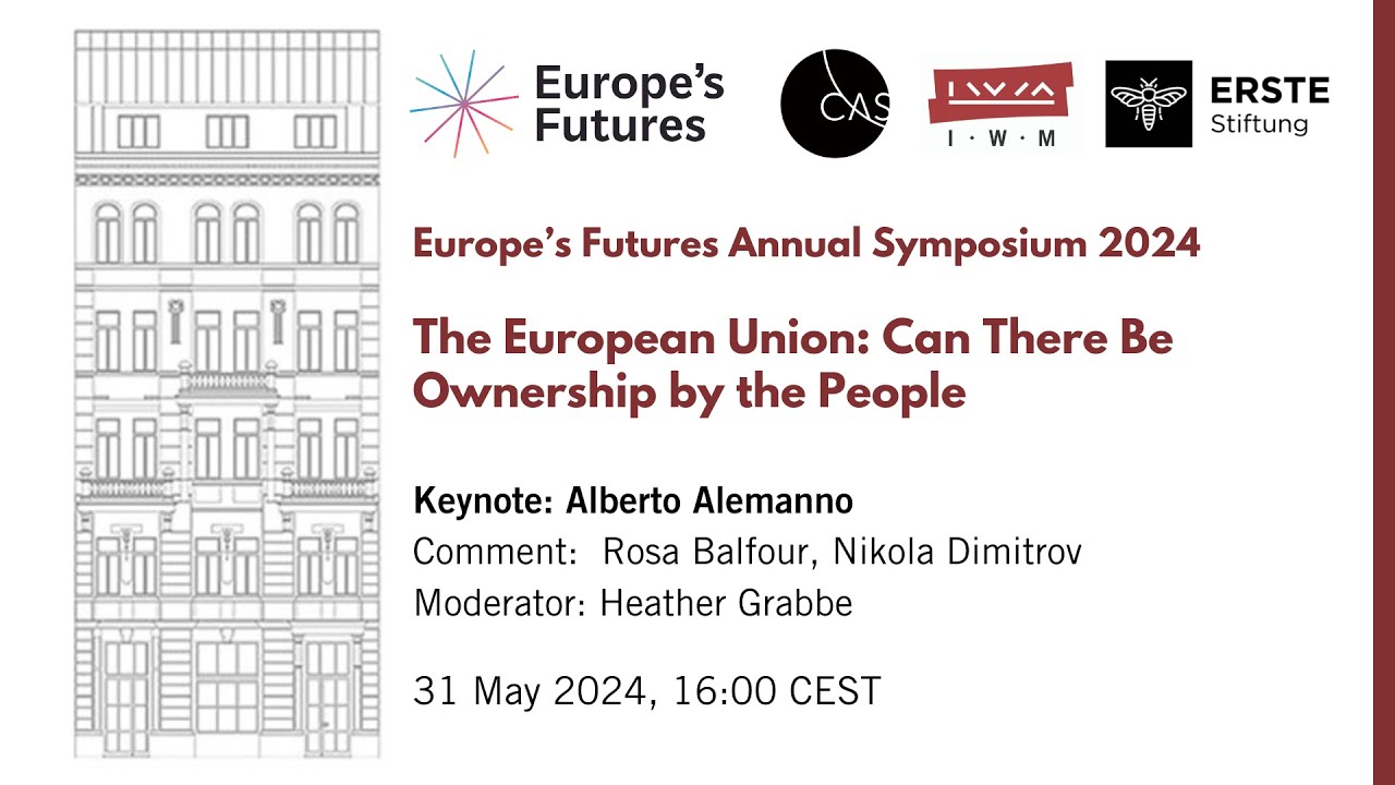 Europe's Futures Annual Symposium 2024: Alberto Alemanno