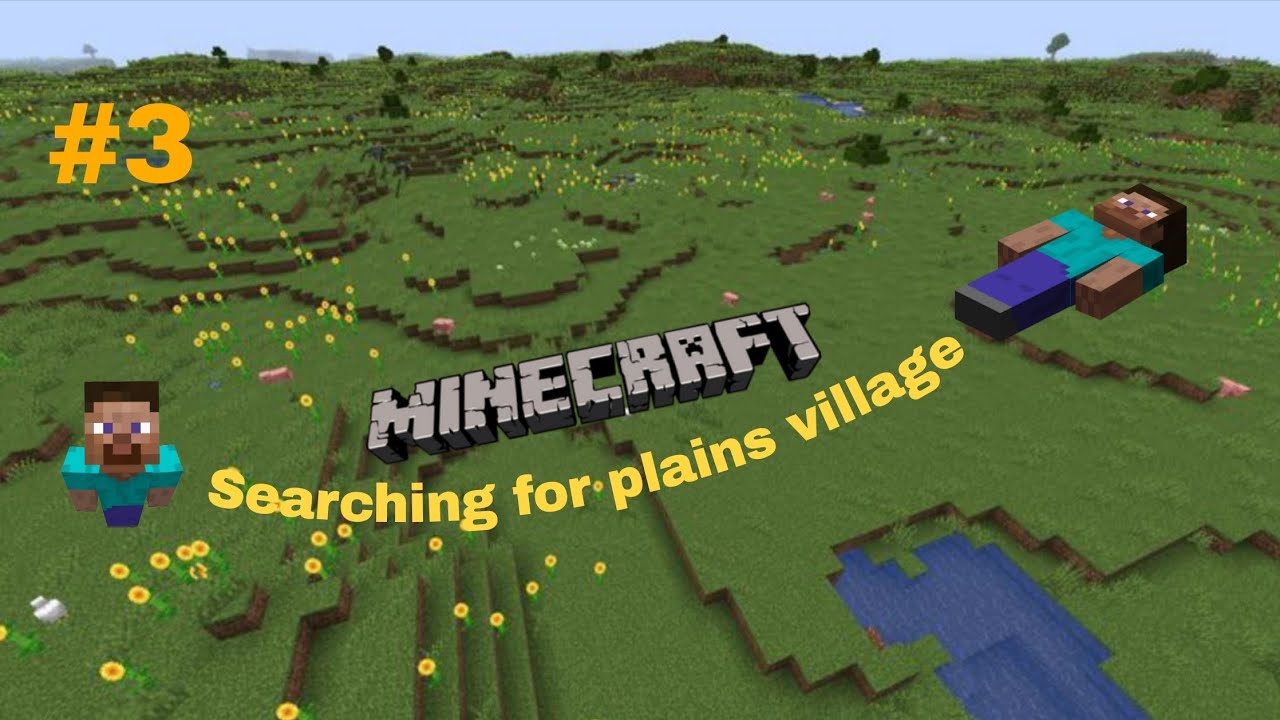 Finding plains village is too hard in Minecraft | Part 3 - YouTube