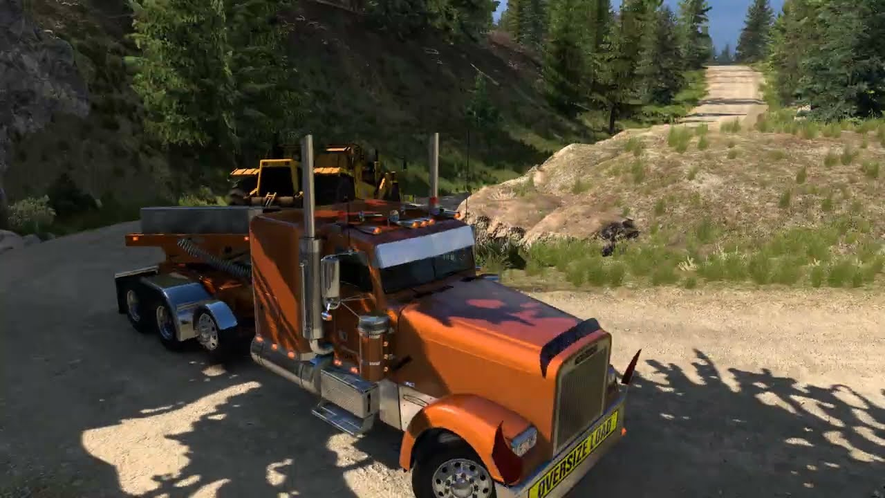 The delivery is to where? | Ruda's Freightliner & Lowboy | ATS 1.57 + Expansion
