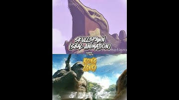 Kong (GXK) vs. Skullspawn (Seal Animation) | #godzillaxkongthenewempire #sealanimation