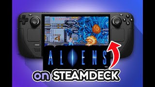 Aliens 1990 video game  | Steam Deck Gameplay  |  MAME Emulator  | Arcade Retro Gaming