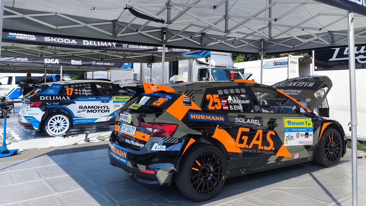 53. Barum Czech Rally Zlín 2024 Technická přejímka