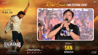 Producer SKN Speech at Rebel Saab Song Lanuch Event - The Rajasaab | Prabhas | TG Vishwa Prasad