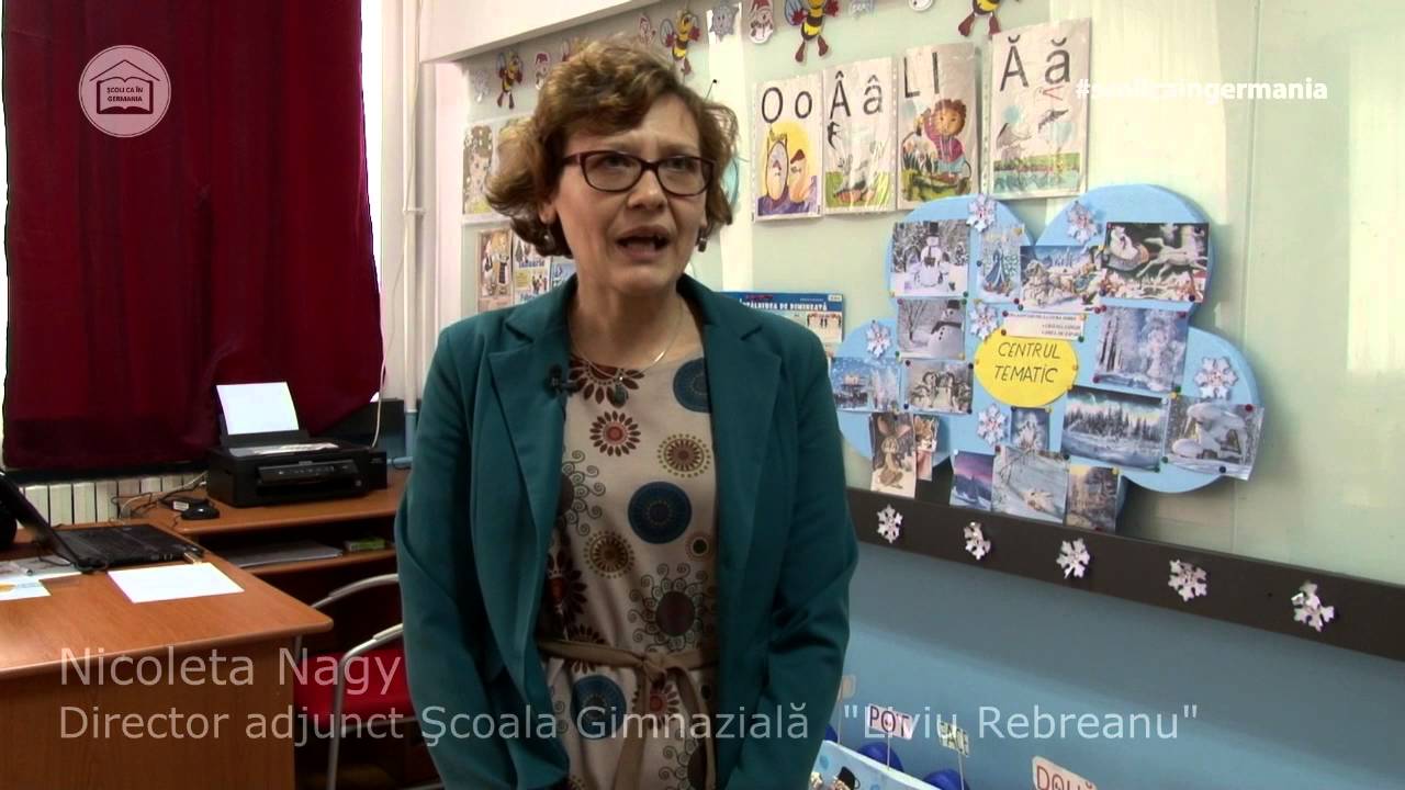 Scoli ca in Germania! Scoala Gimnaziala nr. 21 Liviu Rebreanu