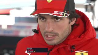 Details Carlos Sainz post race interview | Emilia Romagna GP 2022 Update