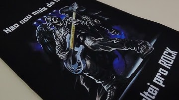 DTF PRINT HALFTONE ROCK