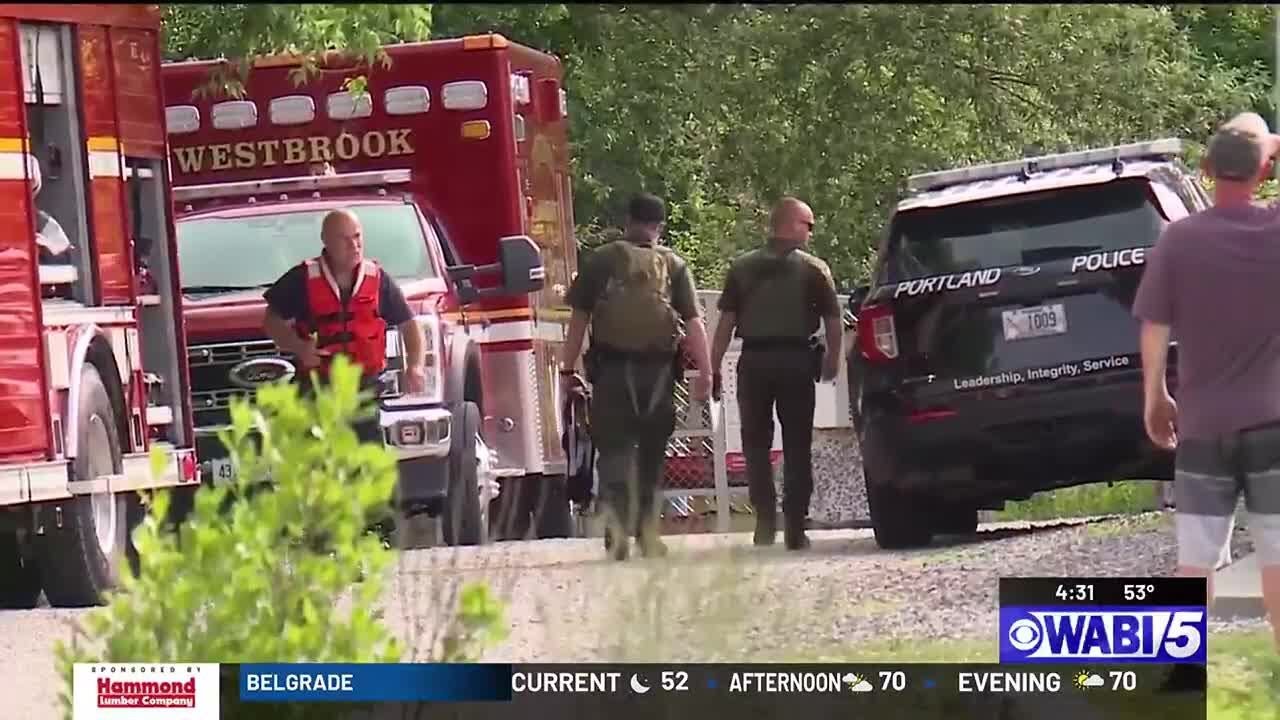 12-year-old boy dies after being pulled from river in Westbrook - YouTube