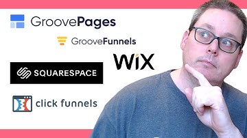 Free Website or Funnel Builder? GroovePages or GrooveFunnels vs ClickFunnels, Wix and SquareSpace