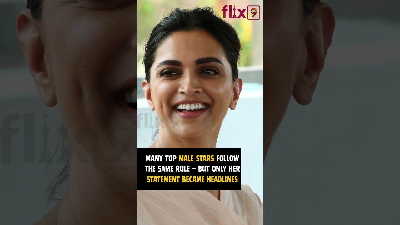 Deepika Padukone Slams Double Standards Over 8-Hour Work Rule! |Flix9