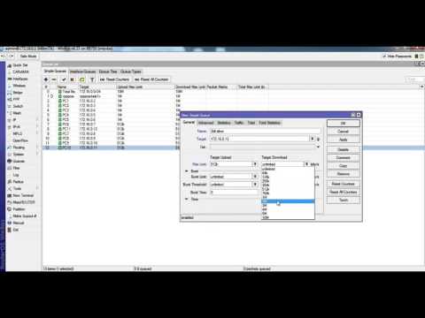 How to Bandwidth control with MikroTik router normal process 03 (a)