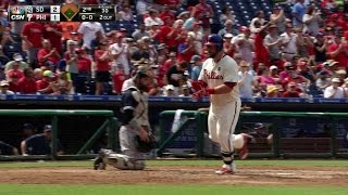 SD@PHI: Rupp launches a towering solo shot to right