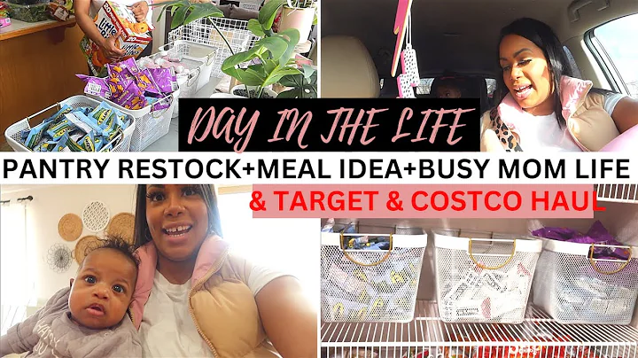 BUSY DAY IN THE LIFE OF A MOM | PANTRY ORGANIZATIO...