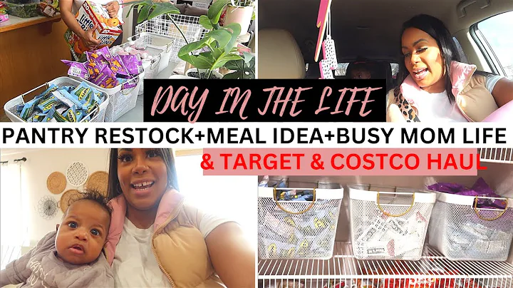 BUSY DAY IN THE LIFE OF A MOM | PANTRY ORGANIZATIO...