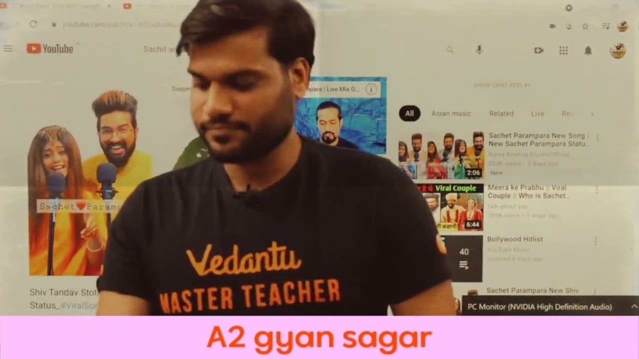 🥰Sachet or parampra के गाने पर A2 sir ने किया dance👌👌