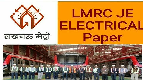LMRC JE ELECTRICAL Previous Year Paper | DMRC | NMRC | Previous Year Paper | Exam Guru