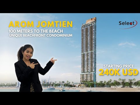 Discover Stunning Beachfront Living at AROM JOMTIEN in Patta