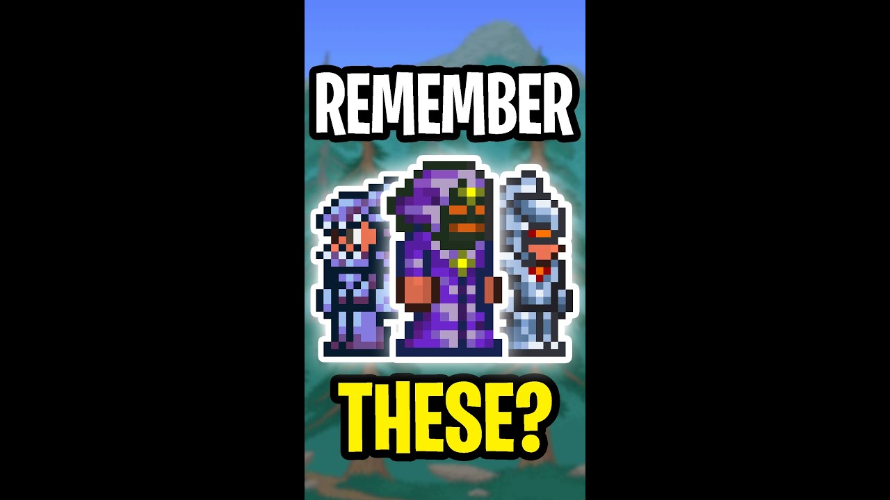 Do you Remember these Terraria Armor Sets?