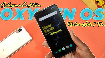 Oxygen OS Cyberpunk 10.3.8 Stable Update For Redmi Note 7 Pro | Cool Features, Butter Smooth UI 😍