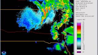 Eastern South Dakota radar loop - May 5, 2007 Wealth
