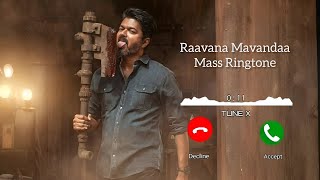 Raavana Mavandaa Ringtone | Jana Nayagan BGM | Thalapathy Vijay |Anirudh| Jana Nayagan Song Ringtone