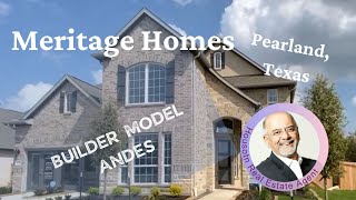 Meritage Homes | ANDES | ~3,237 SF | 5 Bedroom | Pearland, TX | Massey Oaks Estates| Model Home Tour