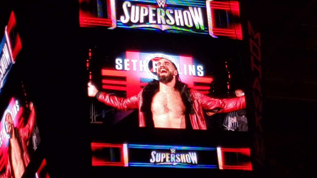 Seth Rollins Entrance Albany NY, Times Union Center 9/12/21