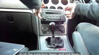 Alfa 159 remove centre console, radio and heater control panel