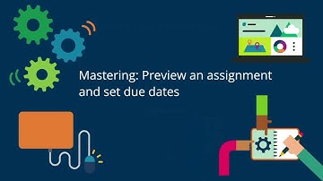 Mastering: Preview an assignment and set due dates