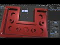 Як змоделювати деталь Lego 73831 з деталі 2420 у Blender | #Lego3D #BlenderTutorial #LegoModeling