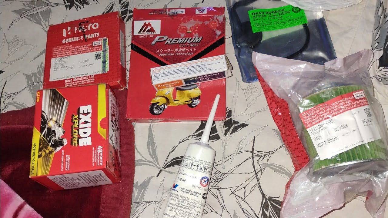 Repair Scuty ! Filter,oil leak,falmet,face drive gear ⚙️ and brake 