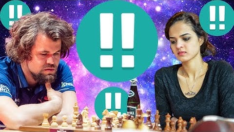 2845 Elo chess game | Tania sachdev vs Magnus Carlsen 2