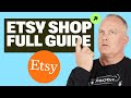 How to open an Etsy Shop for Beginners - 2022 Print on Demand Guide