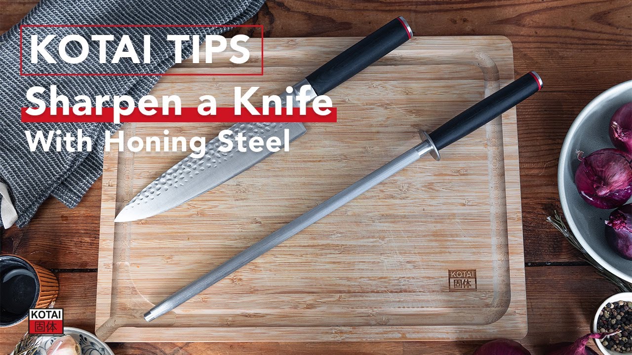 How to Use a Whetstone and Honing Steel to Keep Your Knives