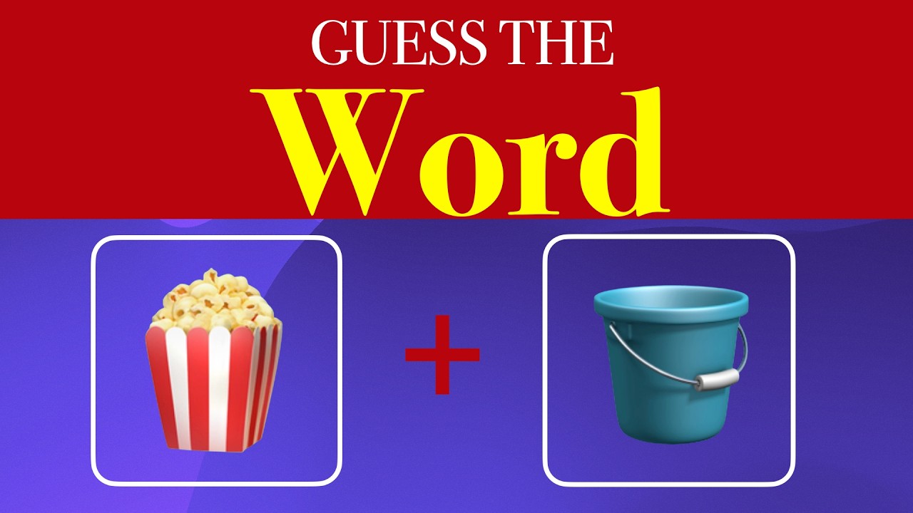 Guess The Word by Emoji + Image 🤔 | 15 Icon Challenge | Brainza Quiz (Part 5)