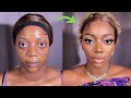 Simple makeup transformation ft my beautiful client