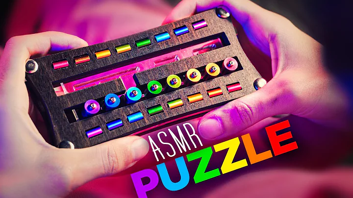 I solved this EXTREMELY CLICKY Puzzle 🌈ASMR No Talking