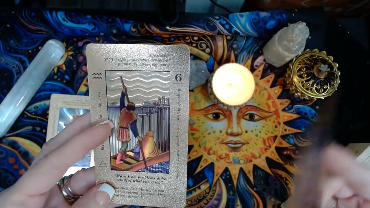 The Rose Gold Foil Tarot guidance reading  🌹