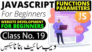 JavaScript Function Parameters | JavaScript Course in Urdu Hindi | JavaScript Tutorial 2023