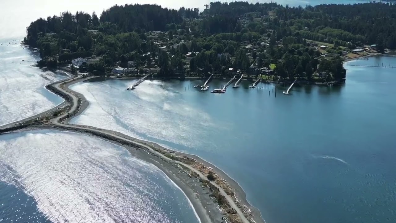 Flight from Salty Towers Sooke BC