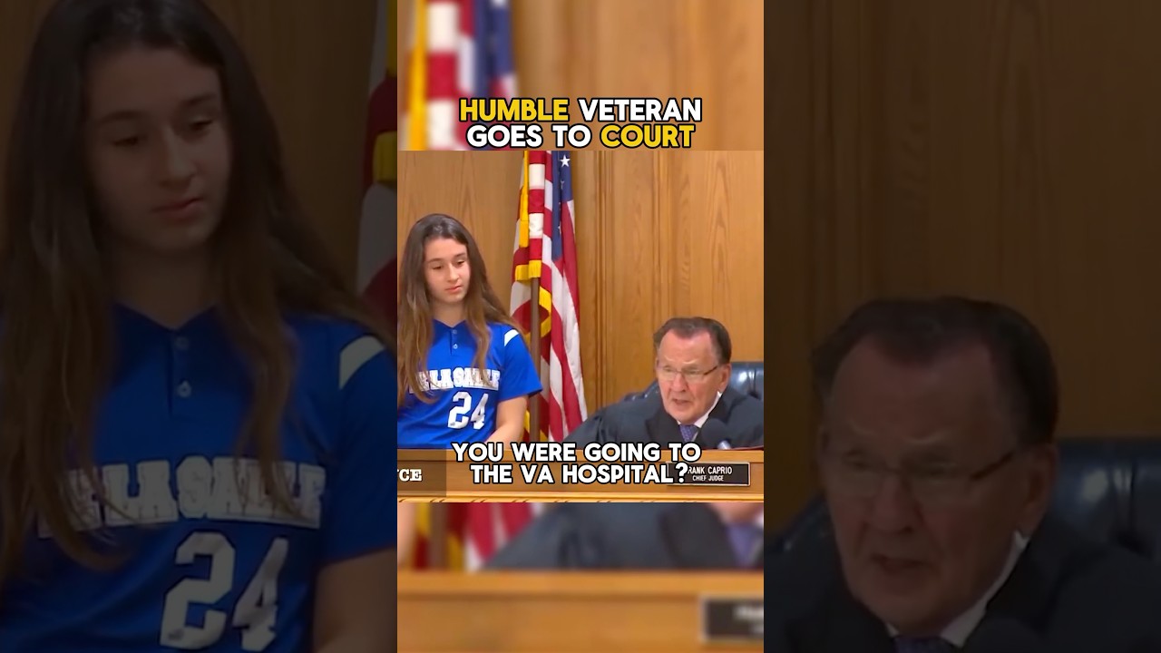 Humble Veteran Goes To Court