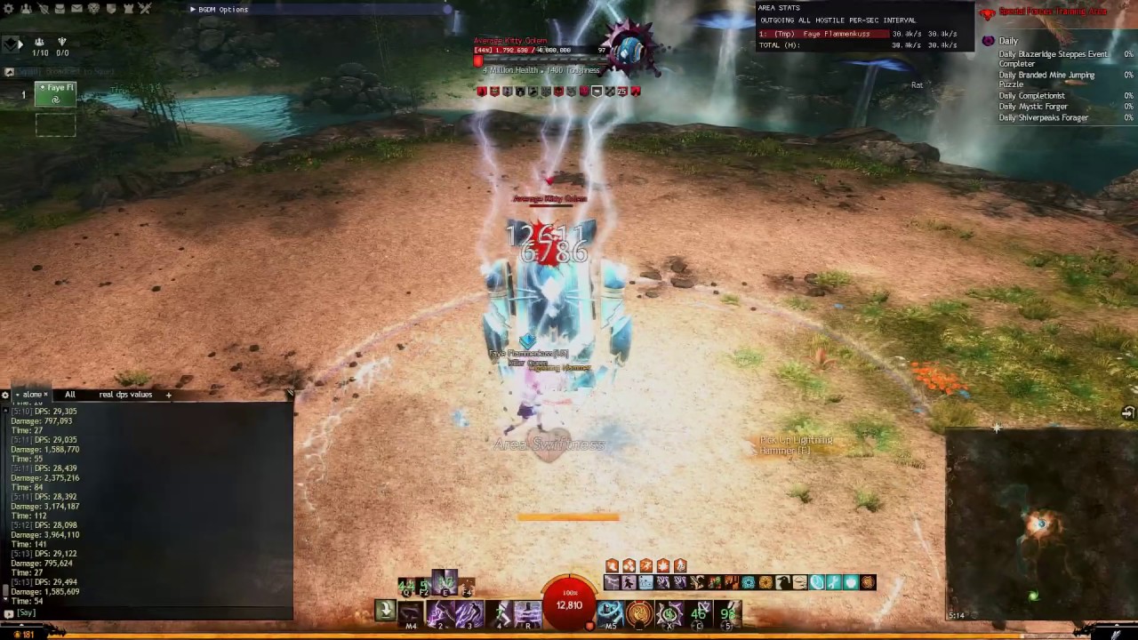 FA Staff Tempest Benchmark 29k realistic buffs