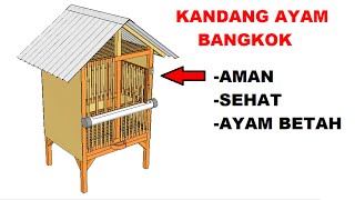 Download Lagu Cara membuat kandang ayam bangkok dari bambu MP3