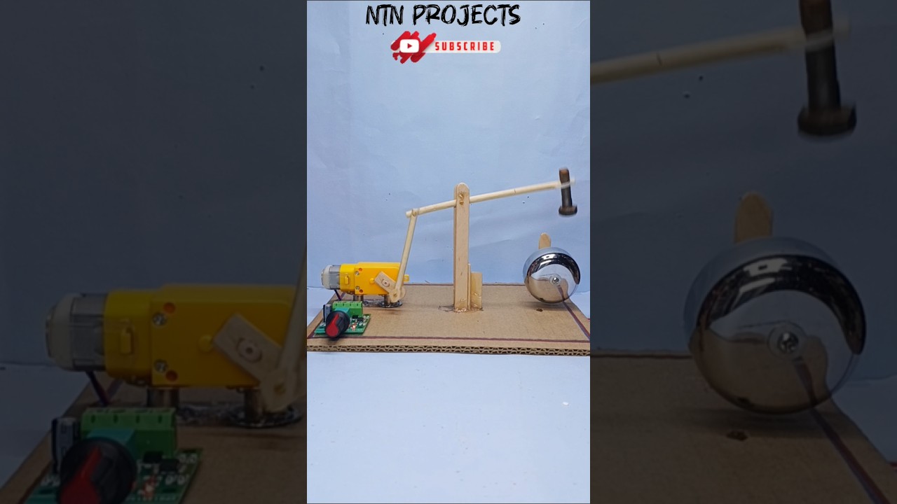 Motorised Mechanical Bell 🔔🔥⚡ 