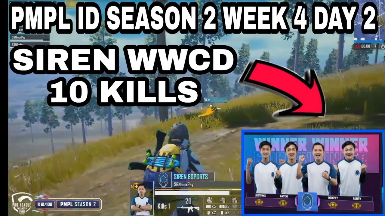 ION REDFACEN DIBEGAL BTR LUXXY DAN BTR RYZEN | PMPL ID SEASON 2 WEEK 4 DAY 2 MAP ERANGEL GRUP B & C