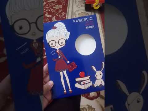 Детские колготки для девочек 40 дэн от Фаберлик!